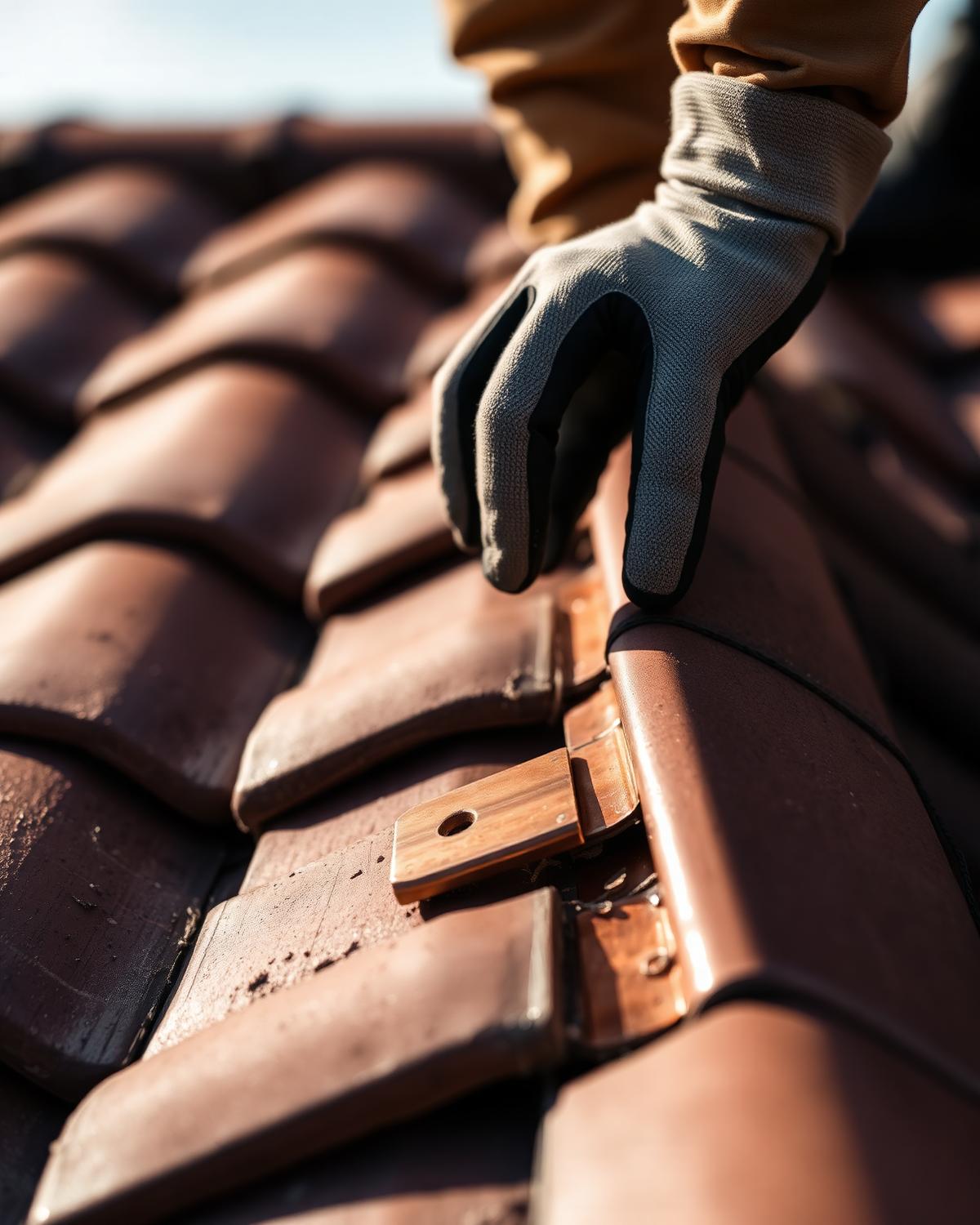 Roof inspection Miami FL - Roof Repair Miami Pros roofer inspecting a Miami-Dade roof
